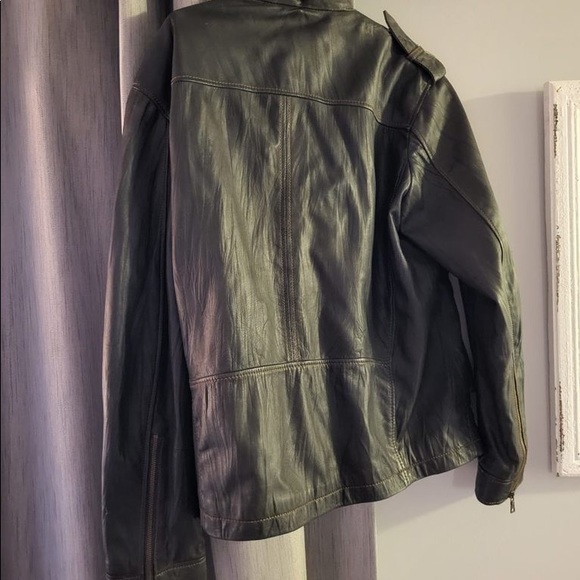 Mens Danier leather jacket - Picture 2 of 4